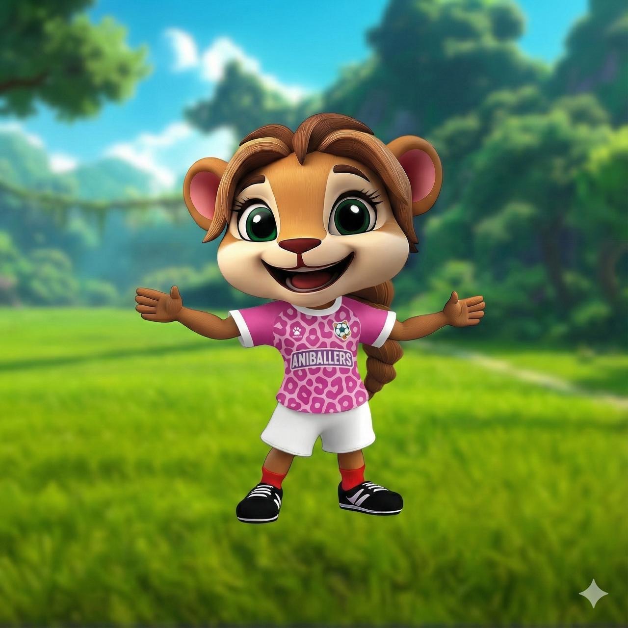 Aniballers FC ESSI 10 Shirt – Pink Leopard Edition