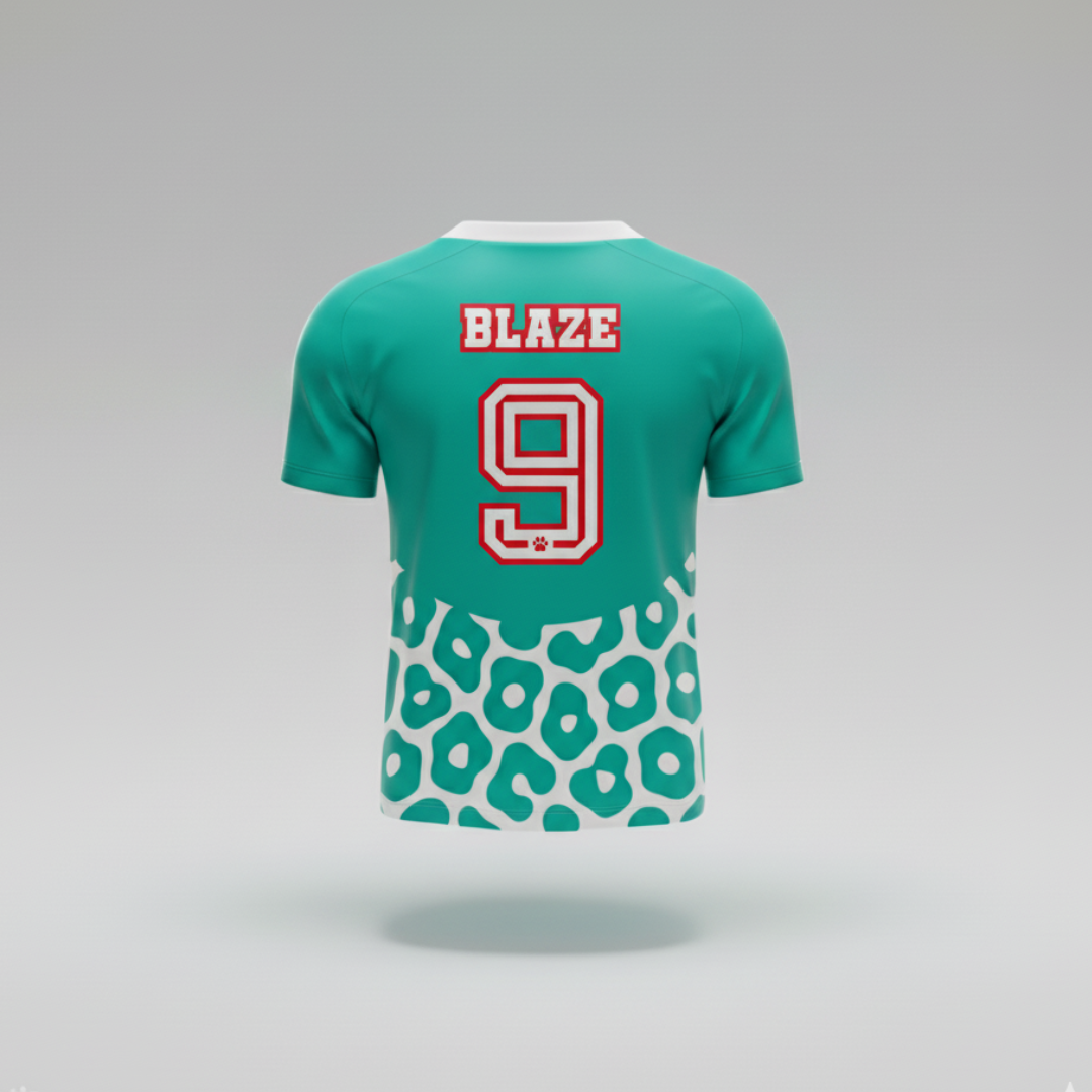 Aniballers FC BLAZE 9 Shirt – Limited Edition Leopard Season